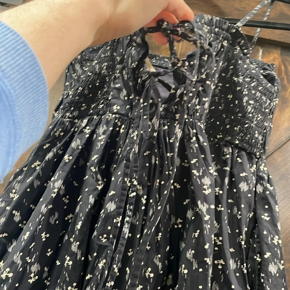 Free People Gabbi Mini Black Cherry Short Dress XS NWOT